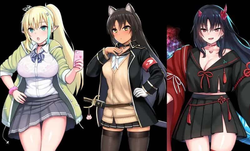安卓+PC/爆款SLG 圆交幻想～爱与勇气Yuan交拯救世界 V1.07 双端共5.1G封面